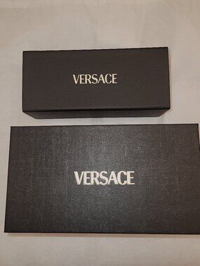 Two Versace Black/Silver Boxes